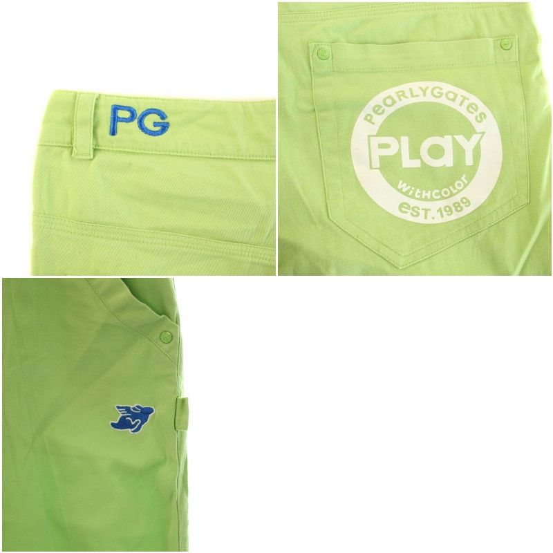 パーリーゲイツ PEARLY GATES ゴルフウェア パンツ スラックス ジップ