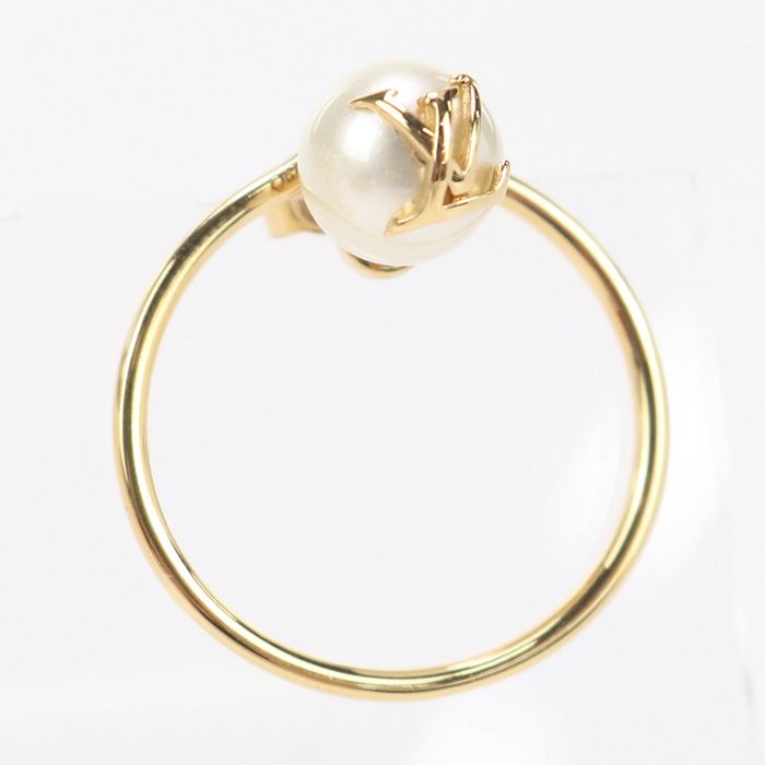 LOUIS VUITTONピアス LV エクリプス パール☆ M01237