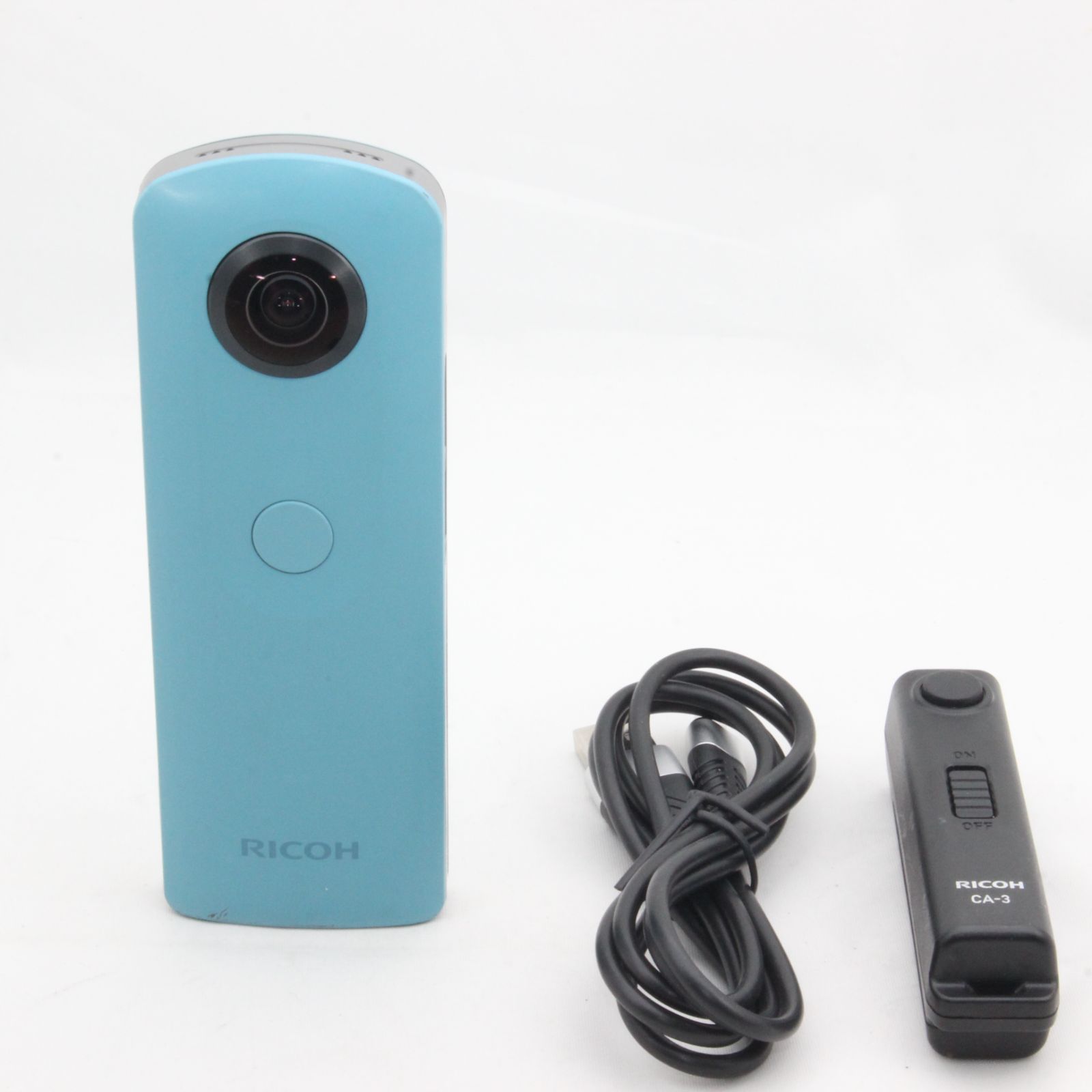 RICOH 360度カメラ RICOH THETA SC ブルー 全天球カメラ - M&T Camera