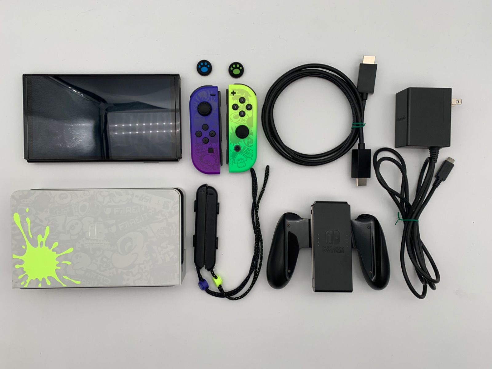 動作OK・安心補償】Nintendo Switch 有機EL 本体 スプラトゥーン