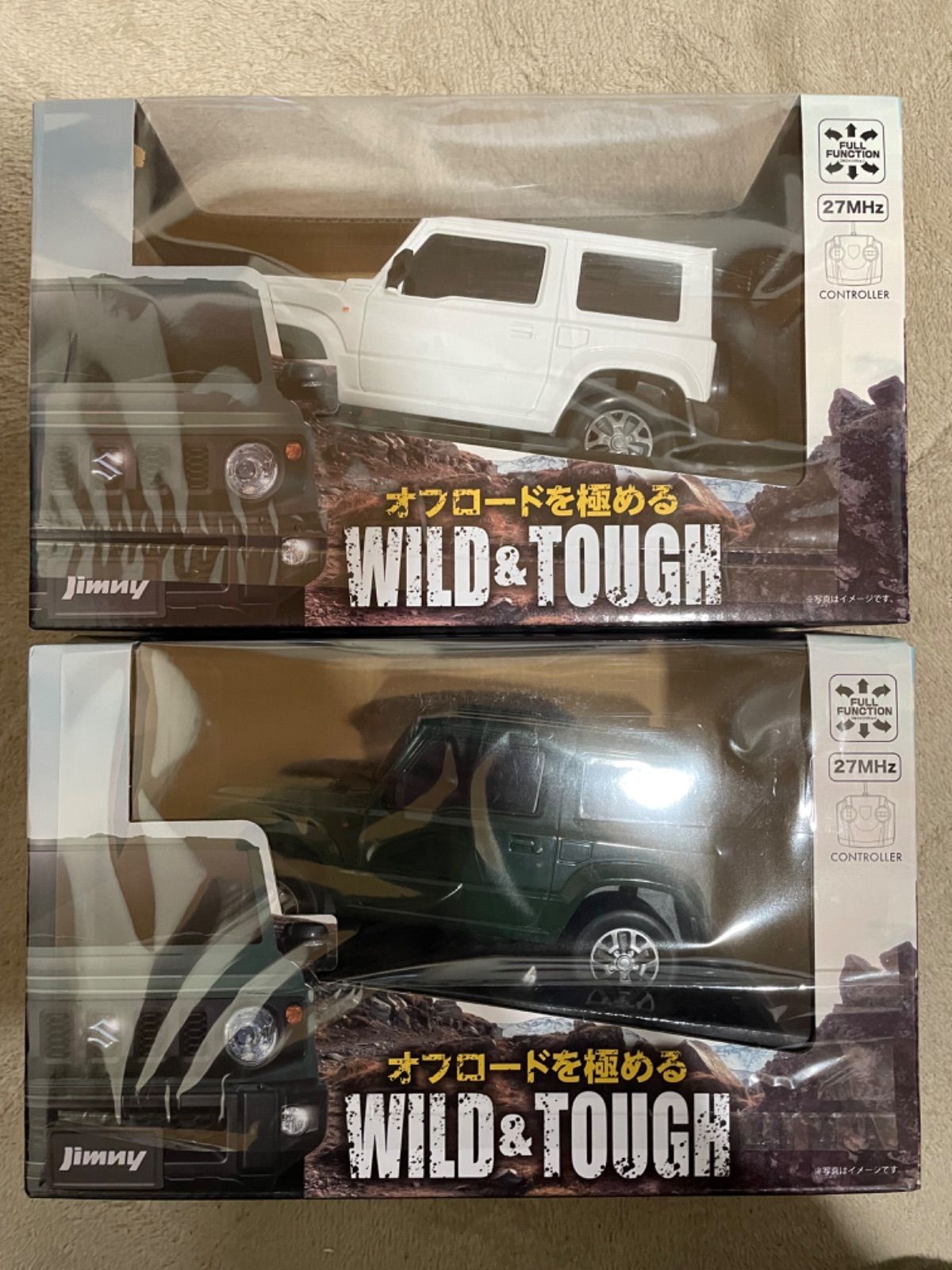 ジムニー jimny WILD&TOUGH ラジコン 2点セット - メルカリ