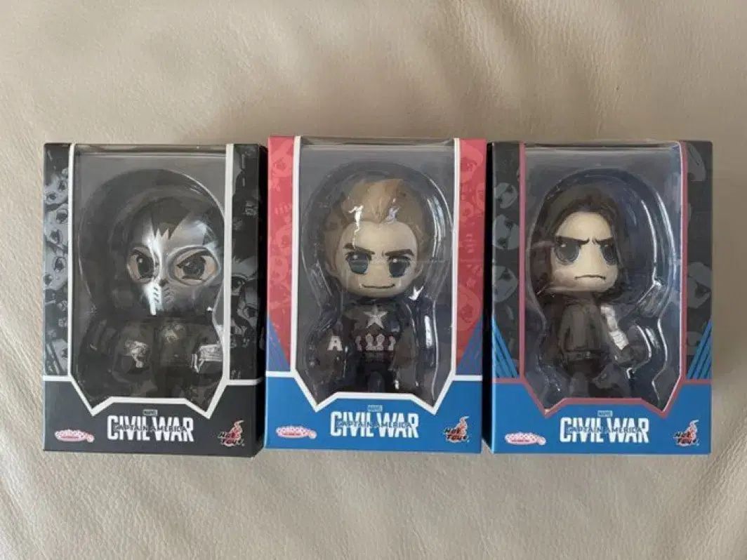 【雷市場（ポンジャン）商品韓国直送】 マーブル キャプテン 南北アメリカ シビル・ウォー コスベイビー スティーブ バッキー ルンロー セット
