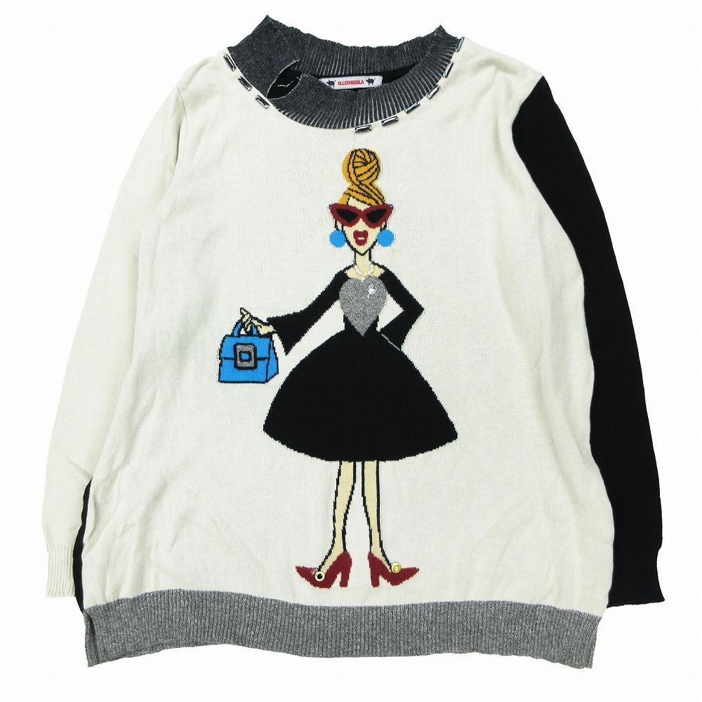 アルベロベロ 長袖カットソー　美品 美品 オレボレブラ アルベロベロ 長袖 ジップアップ カットソー