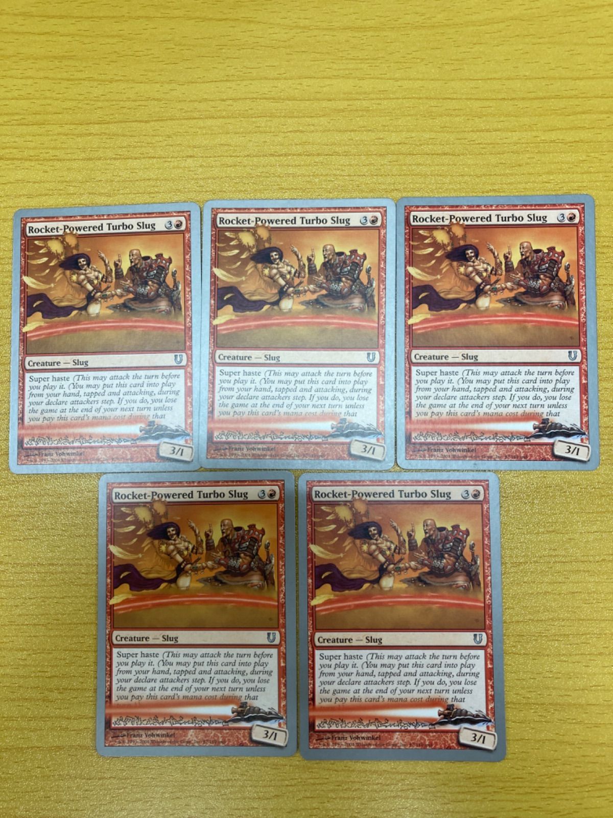 MTG Rocket-Powered Turbo Slug 5枚セット - メルカリ
