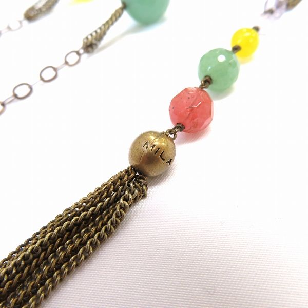 ae ドナテラペリーニ DONATELLA PELLINI ロング ネックレス マルチ  