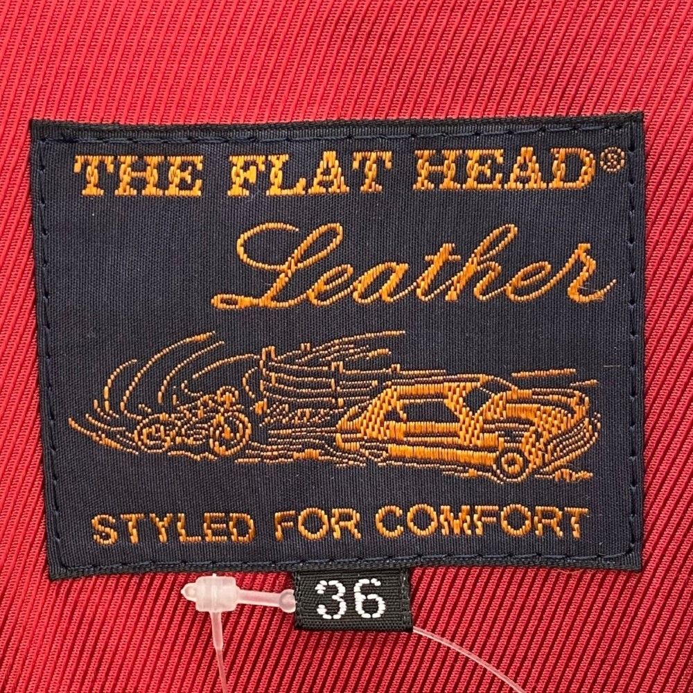 THE FLAT HEAD レザー ホースハイド 50'Sジャケット サイズ36 ブラック