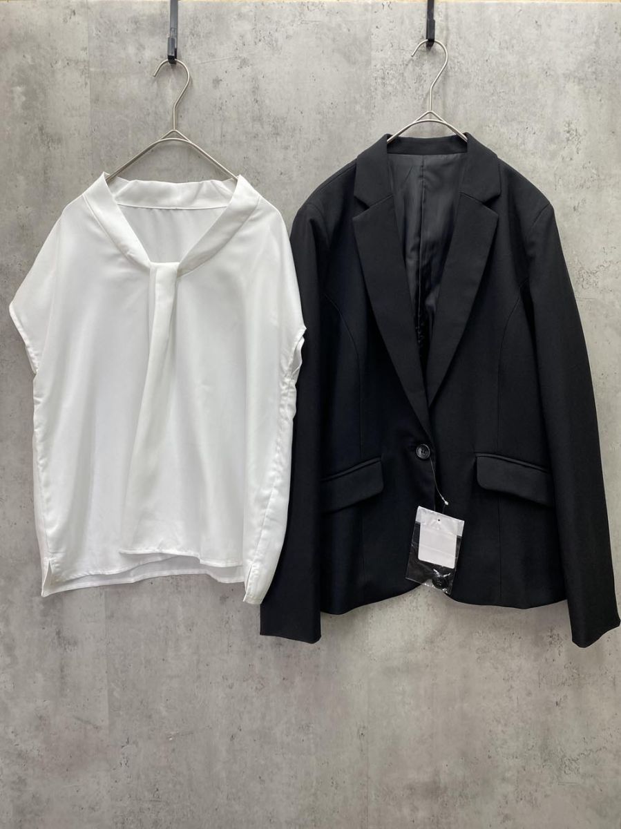 4点セット ジャケット＆ブラウス＆パンツ＆スカート