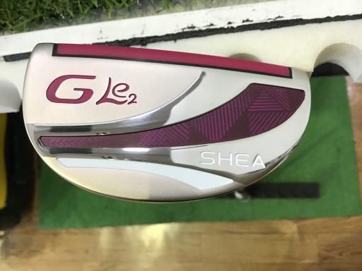 ピン G Le2 SHEA 33インチ レディース パター PT スチール フレックスその他 レディース 女性用 右利き 右用 Cランク ゴルフクラブ