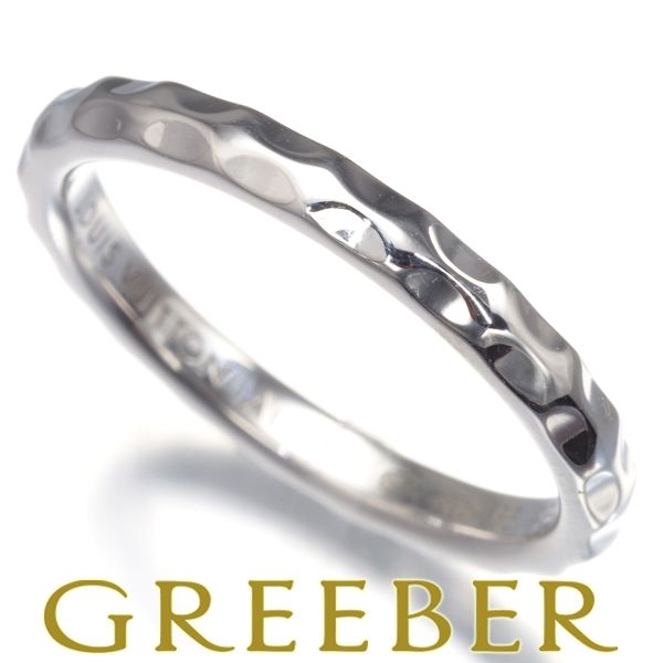 ルイヴィトン リング アリアンスモノグラムアンフィニ 56号 K18WG  