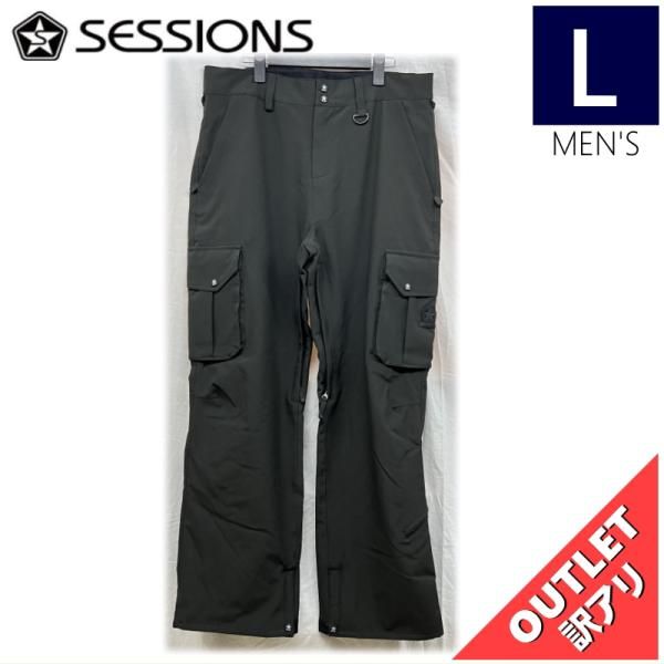 OUTLET】 SESSIONS SQUADRON PNT カラー:BLACK Lサイズメンズ