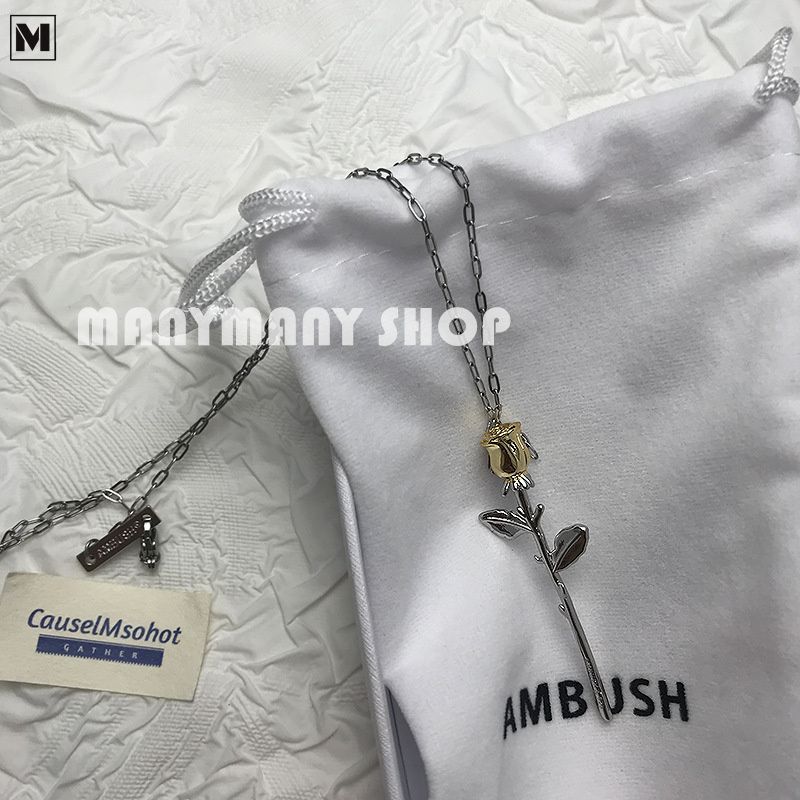 新品】AMBUSH ローズネックレス - メルカリ