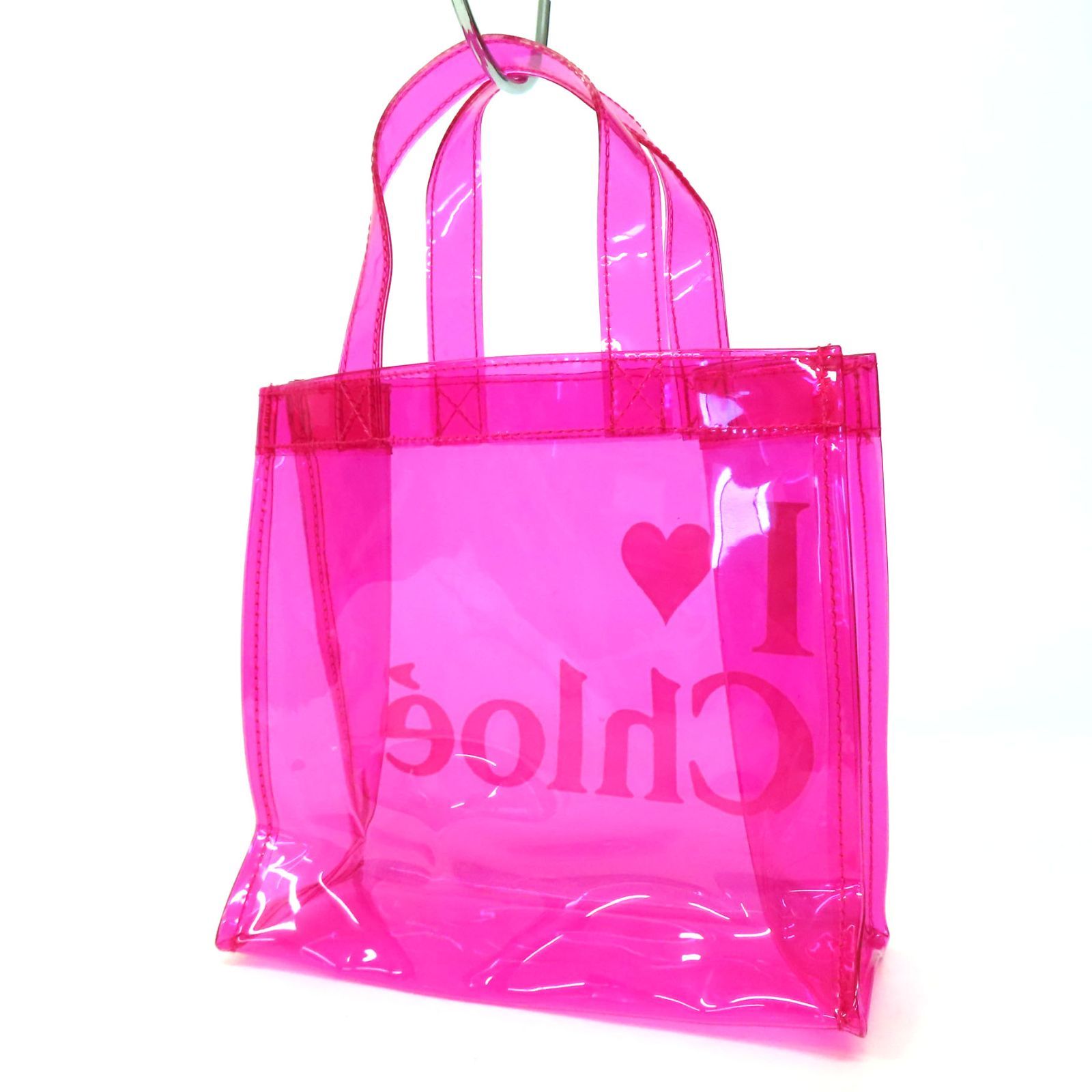 Cロゴ ファッション Chlne クロエ ミニトートバッグ 美品