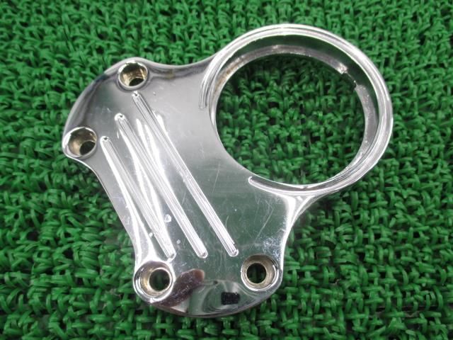 メーターブラケット ハーレー 社外 中古 バイク 部品 クローム FXDL XL