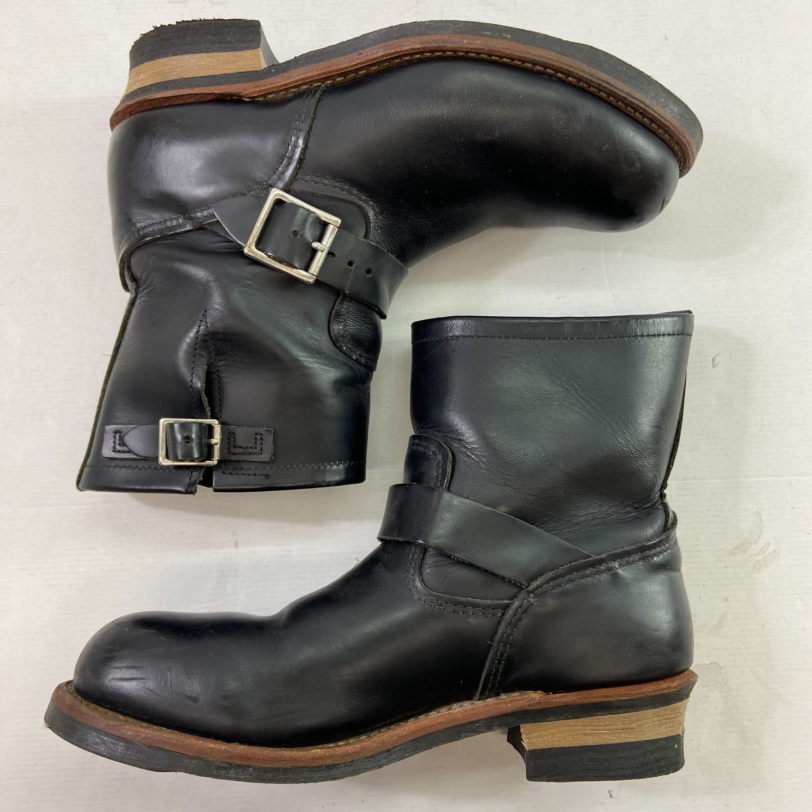 レッドウィング　エンジニアブーツ　ショートD 2976 ブラック　USA7 RED WING レッドウィング 2976 SHORT ENGINEER ショート