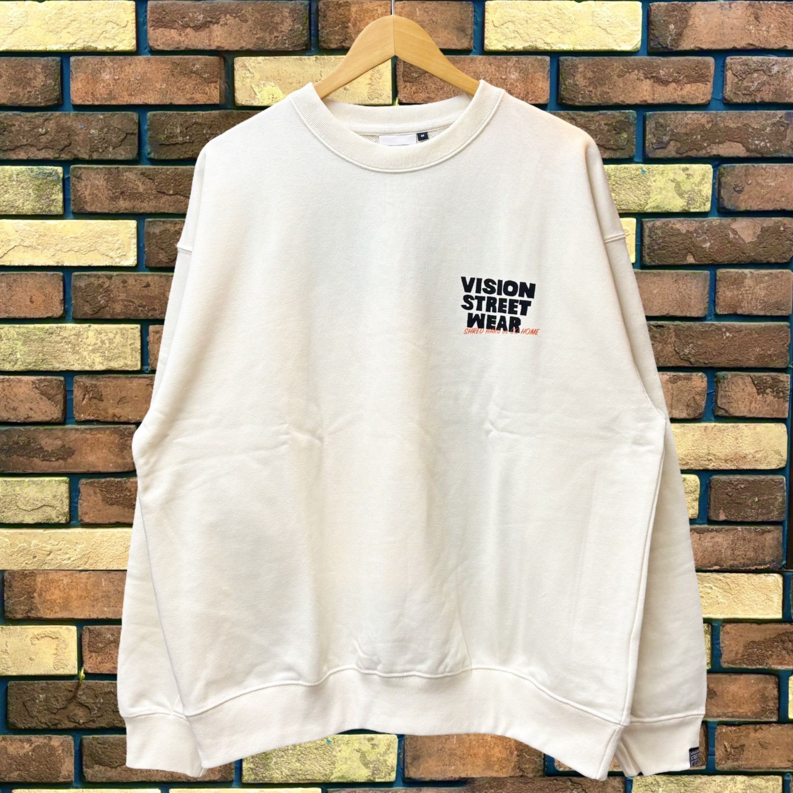 VISION STREET WEAR ゴーストスケーター クルーネックトレーナー