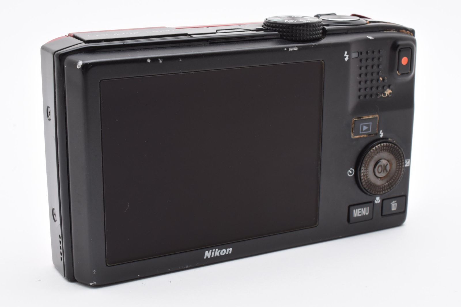 【ジャンク品】デジタルカメラNIKON　COOLPIX S8100 Amazon | Nikon デジタルカメラ COOLPIX S8100 フラッシュレッド