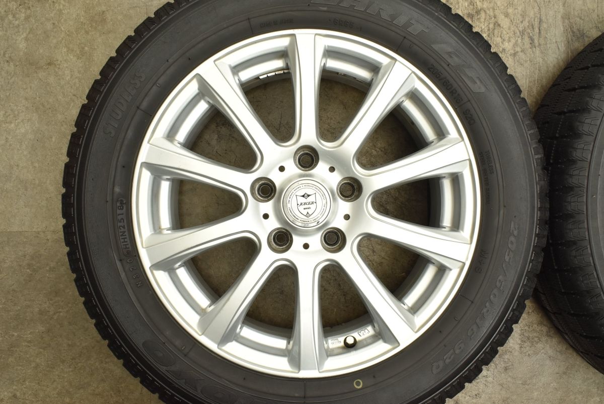 品 Weds ジョーカー 16in 6.5J 40 PCD114.3 トーヨー ガリット G5 205 60R16 ノア ヴォクシー プリウスα ステップワゴン セレナ