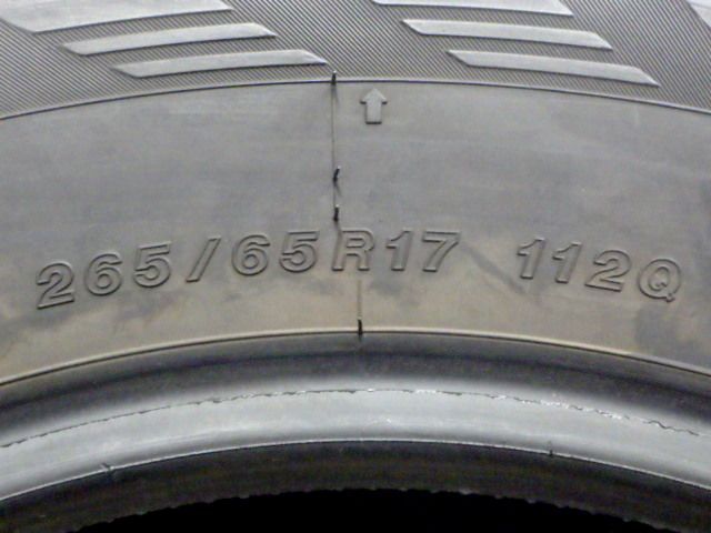 SP581 F ● ● 製造 約8部山●YOKOHAMA ICE GUARD G075●265 65R17●4本