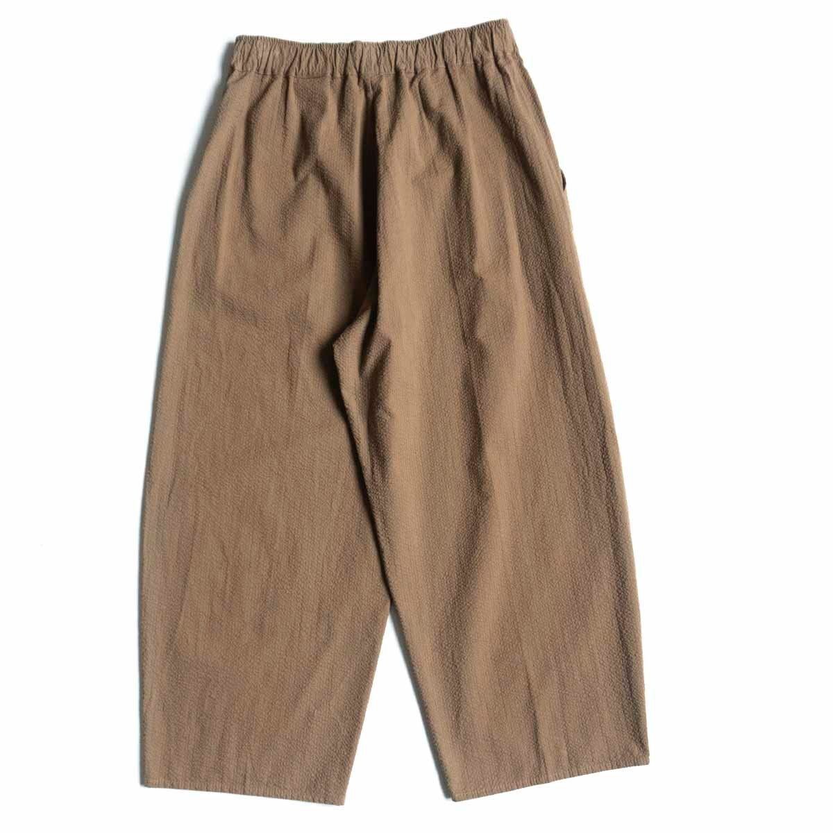 cristaseya クリスタセヤ　サッカー生地パンツ 未使用品】CristaSeya 【SEERSUCKER EASY PANTS】M クリスタセヤ