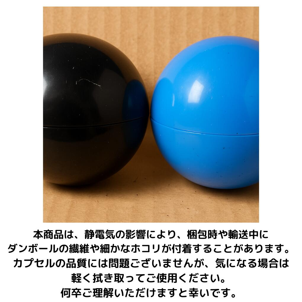 【家庭用イベントや遊びに最適】48mm 半透明カプセル 10個セット 軽量プラスチック製 空容器 丸型 ガチャガチャパーツ ハンドメイド素材 小物整理ケース 幼児教育 工作用 玩具収納 キャンディ入れ ガチャごっこ 保育園・児童クラブに人気