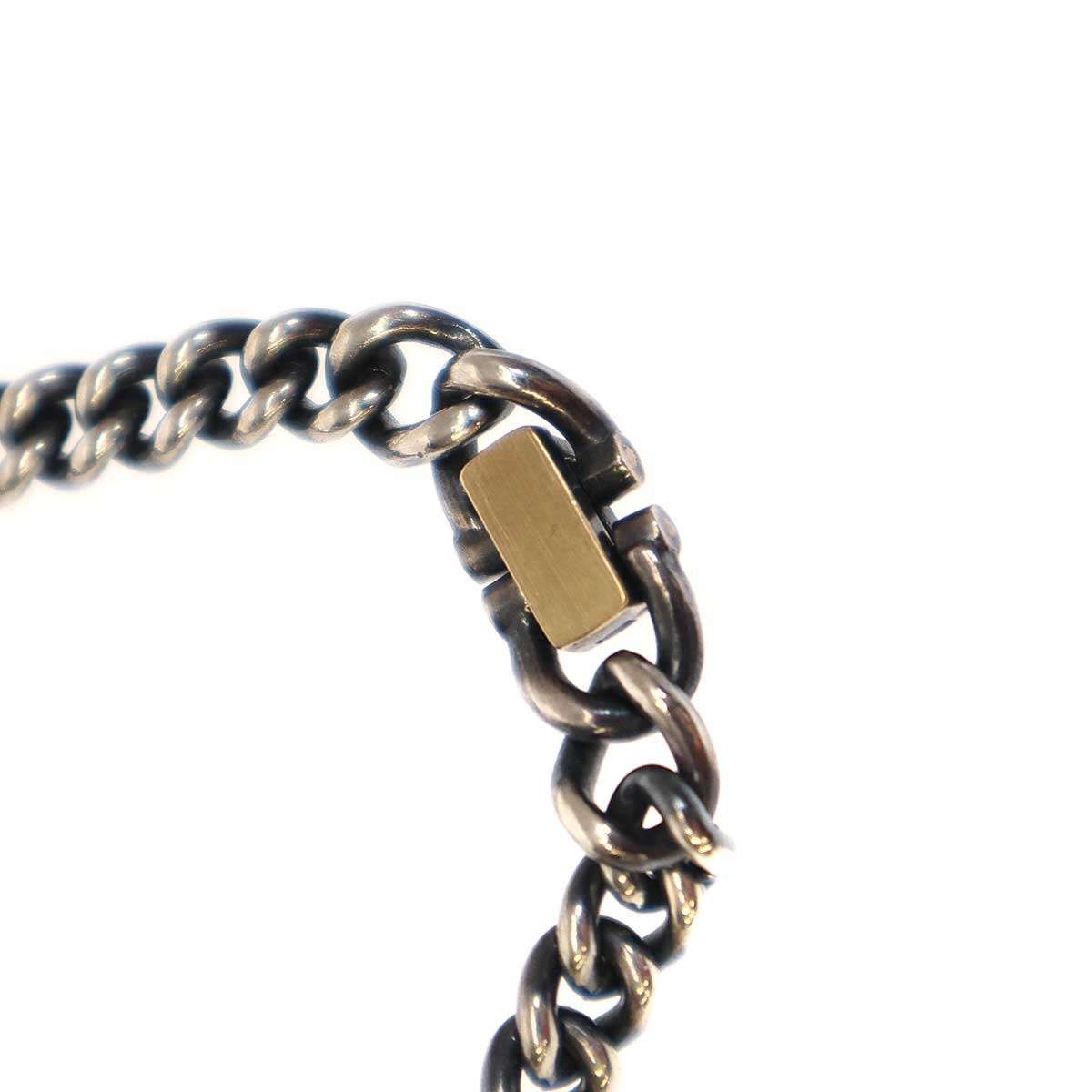 hum ハム IDENTITY BRACELET SV clasp K18YG plate IDブレスレット