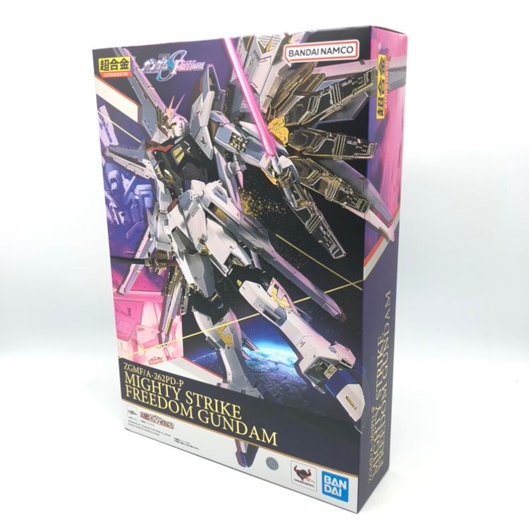 超合金マイティーストライクフリーダムガンダム輸送箱未開封新品未使用 輸送箱あり】超合金 マイティーストライクフリーダムガンダム 超合金