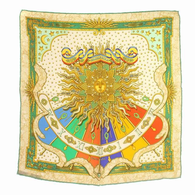 【HERMES】エルメス プチカレ 40 □新品□未使用□ HERMES エルメス カレ40 プチカレ シルク100