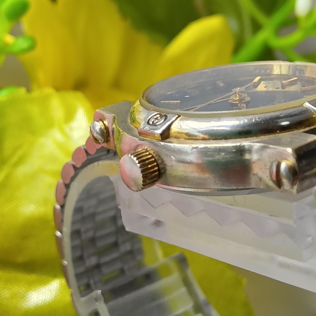 稼働品】GUCCI グッチ 9000L 腕時計 コンビ クオーツ QZ