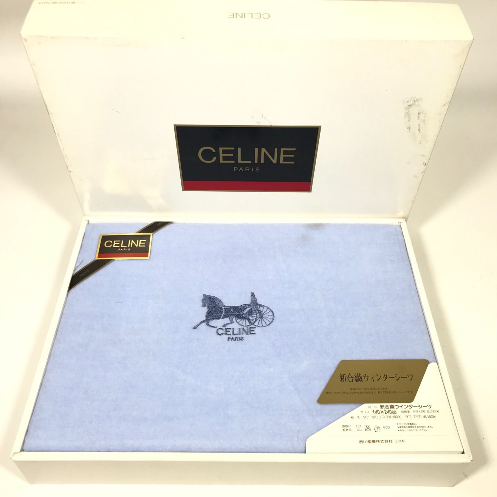 FG0413-27-3 CELINE セリーヌ ウィンター シーツ デニール 寝具