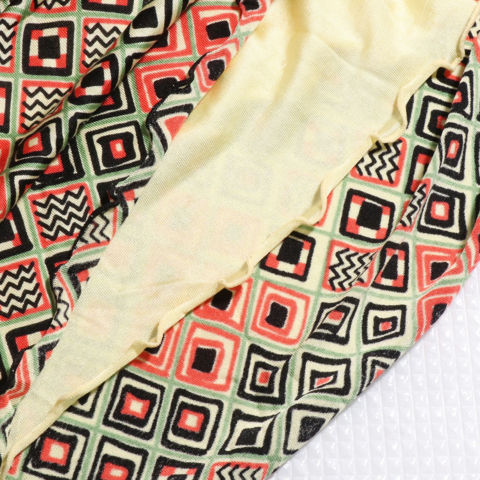 ☆美品☆ Missoni ミッソーニ ワンピース 膝丈 ノースリーブ 総柄 裏地  