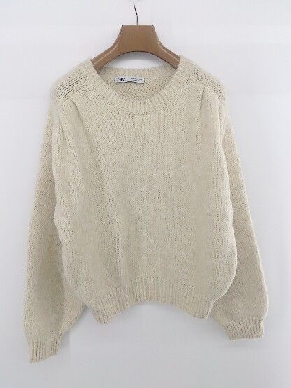 ◇ ZARA ザラ クルーネック 長袖 ニット セーター サイズEUR M