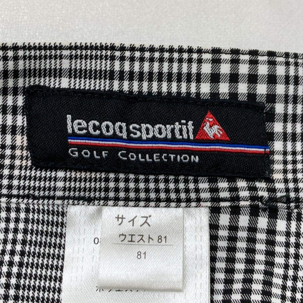 サイズ：81 LECOQ GOLF ルコックゴルフ ロングパンツ グレンチェック柄
