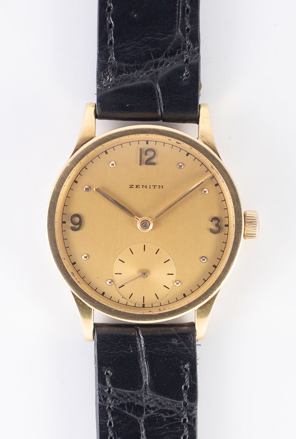 ミキモト シェル型 時計 クリスタルラッカー 青 トラベルクロック