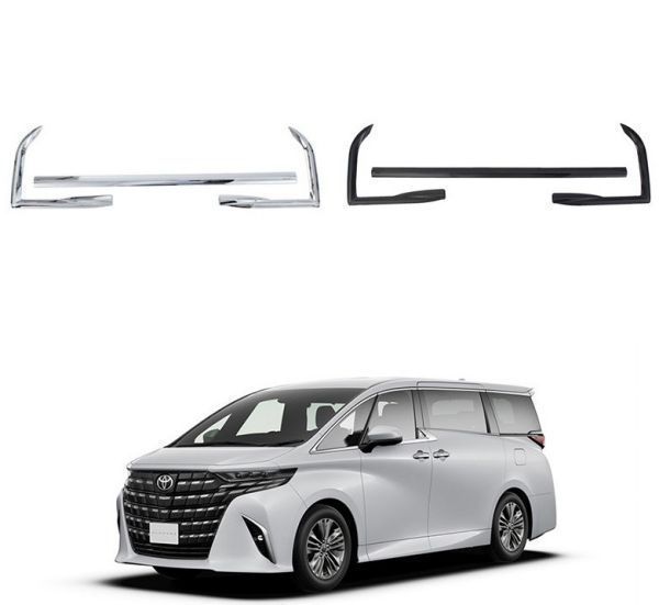 高品質 トヨタ アルファード 2023-リアバンパー ガーニッシュ 3p 3色選択