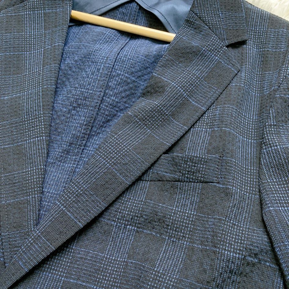 ZARA ザラ セットアップ 洗える シアサッカー ビジネススーツ