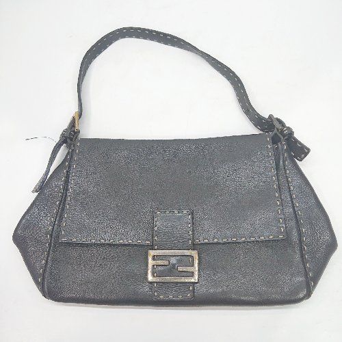 Θ FENDI フェンディ セレリアマンマバケット ショルダーバッグ ブラック系 レディース E 1502180082337