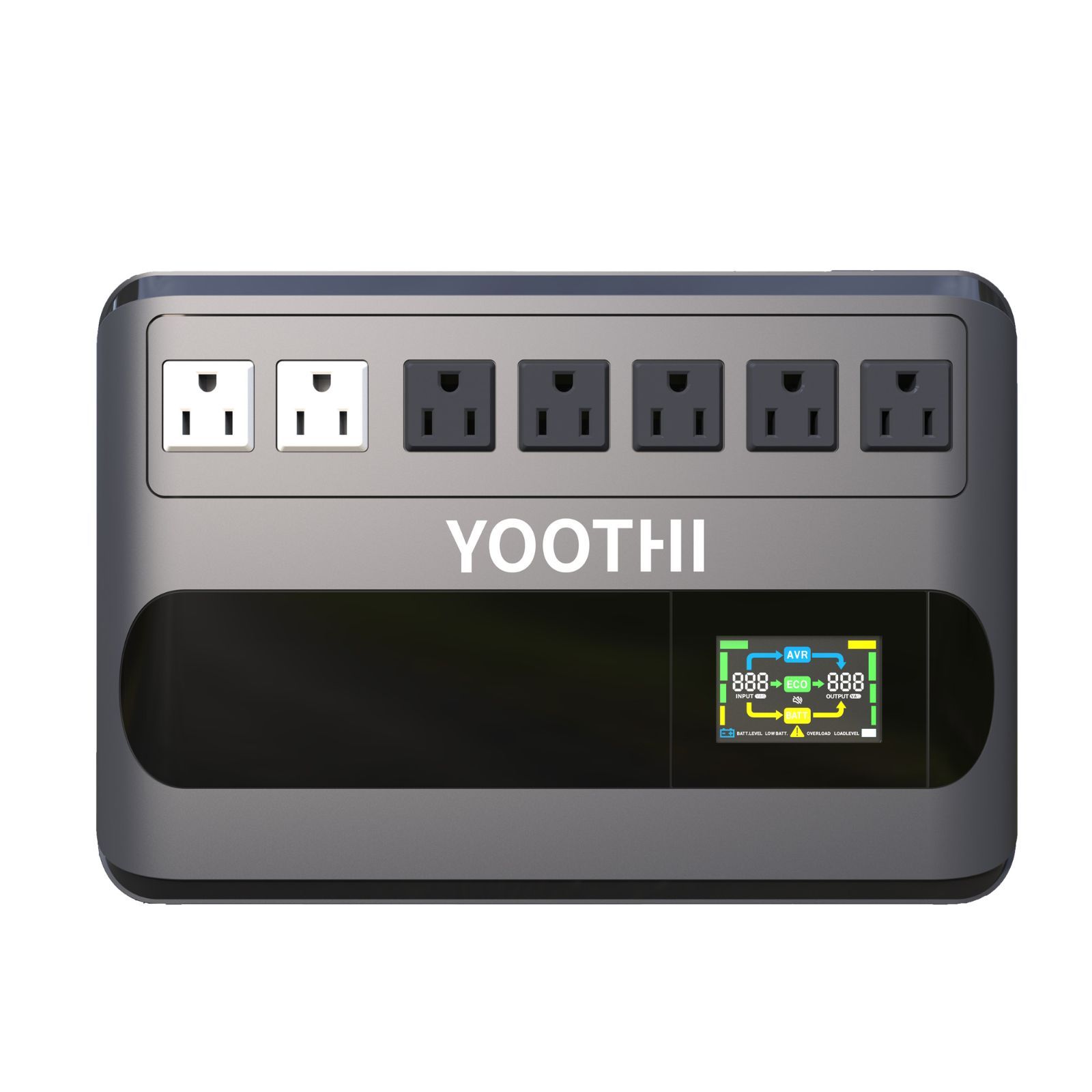 Yoothi] 新品 無停電電源装置 360W/600VA Offline UPS 正弦波 LCD