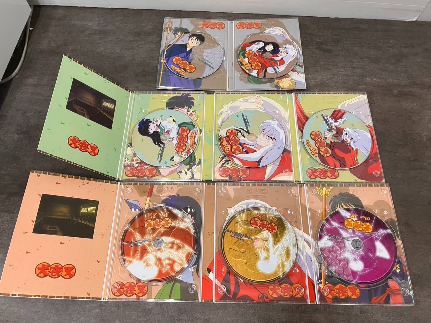 犬夜叉 DVD 1/2/3/4/5/10/11/12/13/14/15/16/17/18/19/20/21/22