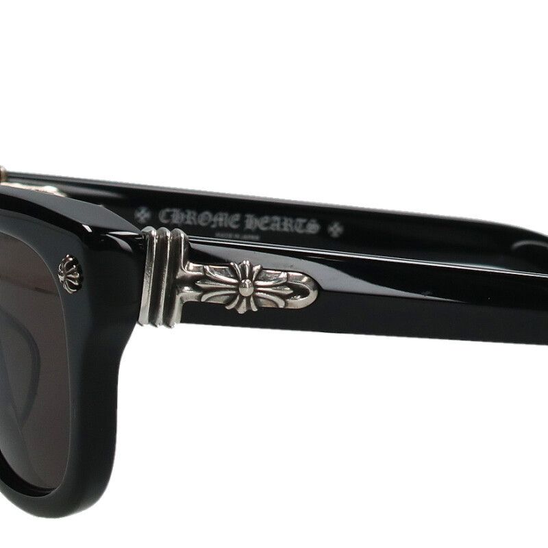 クロムハーツ TRITITSAGAIN CHクロステンプルサングラス メンズ 53□22  