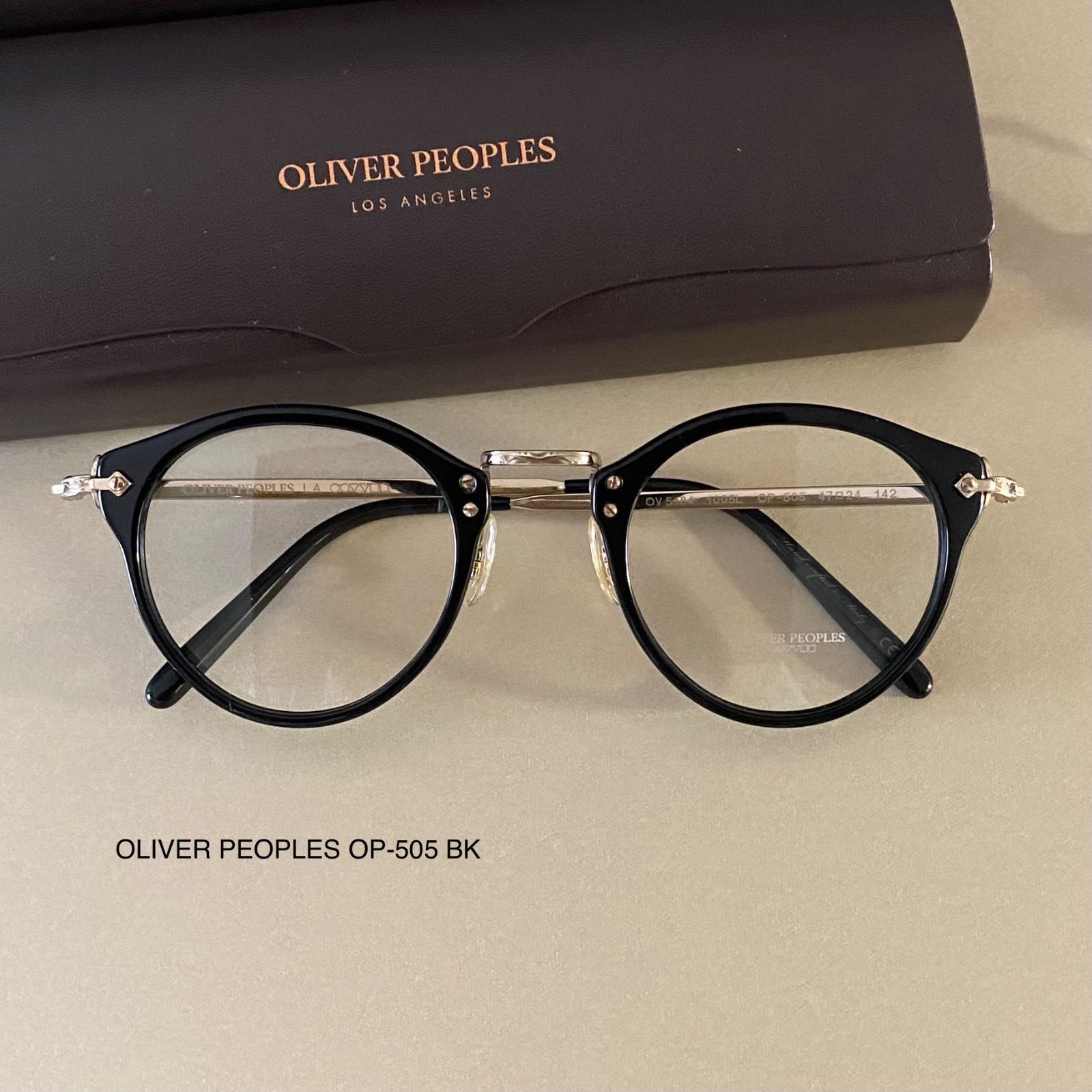 OLIVER PEOPLES メガネ OP-605 日本製 - サングラス/メガネ