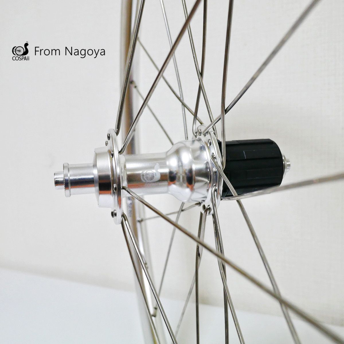 20インチ406ホイールセットF100MMR130MMシルバー30mm