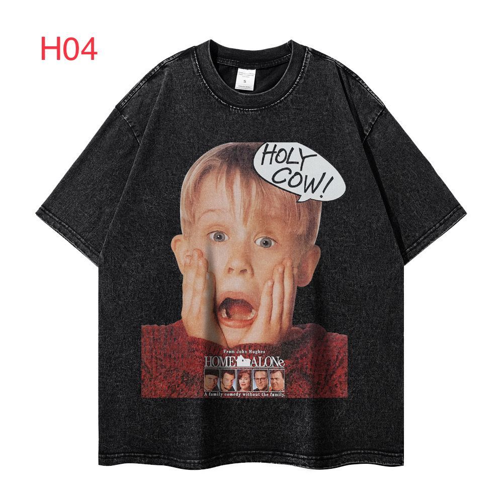 ラスト1枚【映画】ホームアローン tシャツ 男女兼用 ホーム・アローン1 映画 homealone vintage 加工 半袖