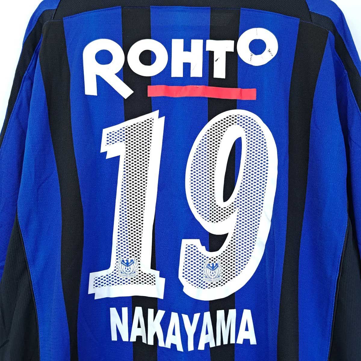 アンブロ ガンバ大阪 2005-06 ホーム ユニフォーム 19 XC-XD UMBRO 選手支給 実使用 サッカー Jリーグ