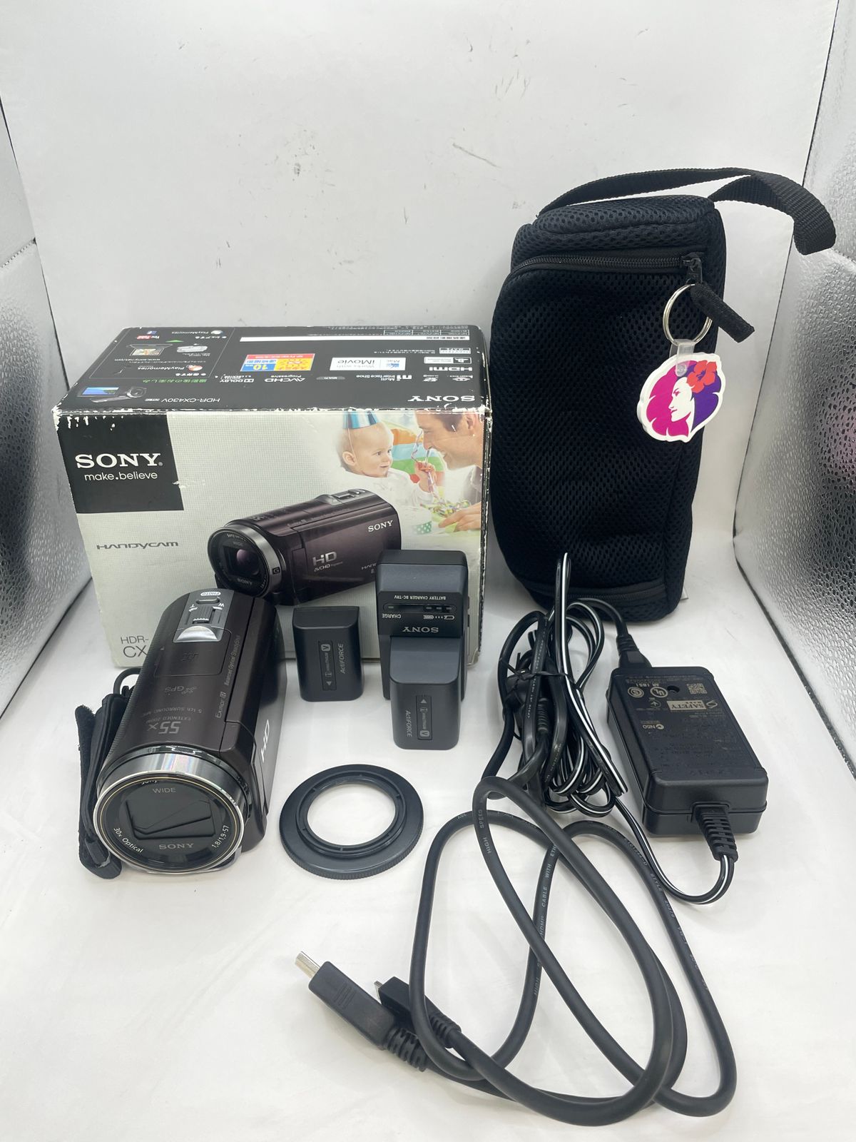 動作確認済み】 SONY ソニー HDR-CX430V カメラ ビデオカメラ