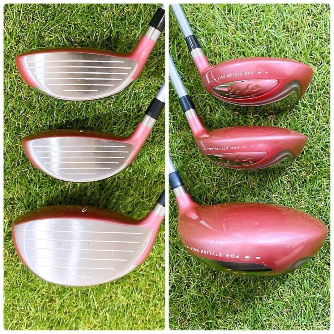 MIZUNO efil ミズノ エフィル レディースゴルフセット ナイキバッグ付 ミズノ レディース エフィル EFIL-8 ゴルフクラブ 8本セット