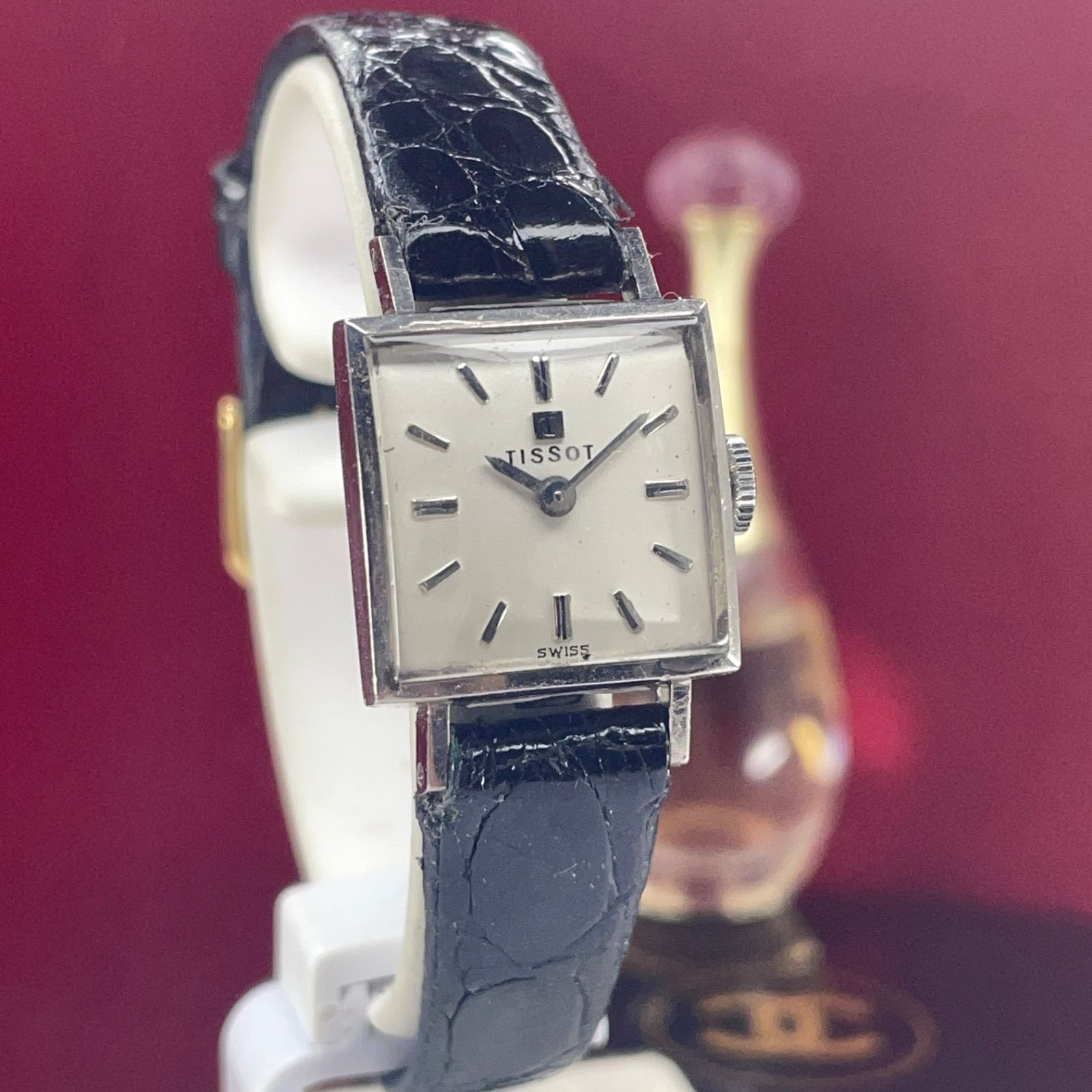 14KWG (14金無垢) OH済 60s TISSOT 手巻 スイス製 腕時計 14KWG (14金無垢) OH済 60s TISSOT 手巻 スイス製 腕時計 14KWG (14金