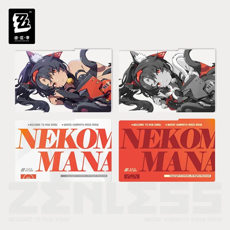 【ゼンゼロ・公式】邪兎屋 　アクリルスタンド　ニコ　アンビー　ビリー　猫宮又奈 公式正規品 アンビー ニコ ビリー 猫又 アクリルスタンド 等身