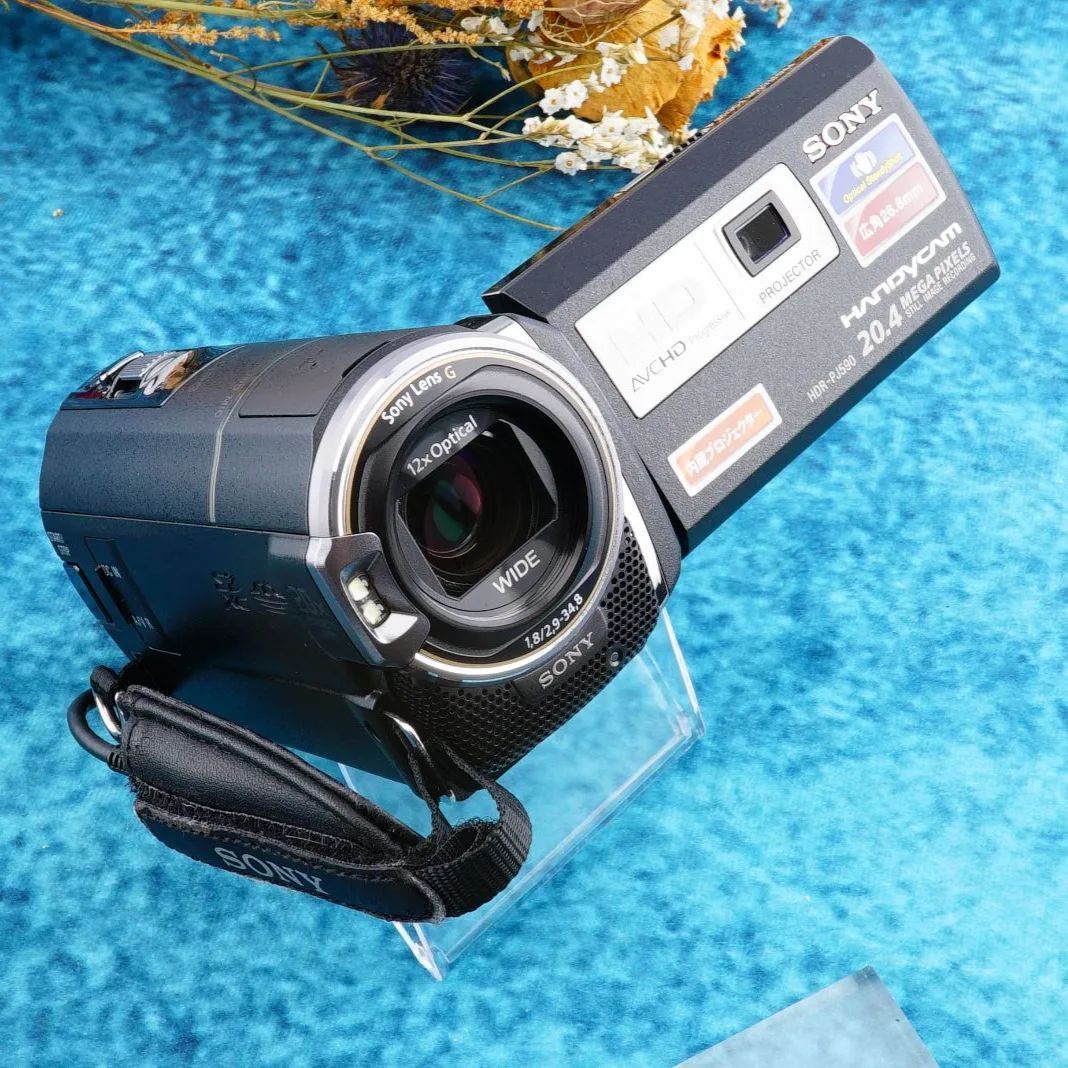 完動品◇美品◇ SONY ソニー ビデオカメラ HDR-PJ590V プロジェクター
