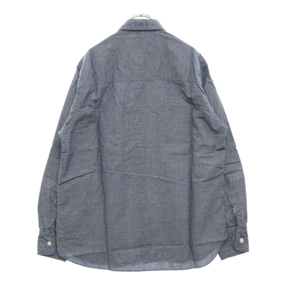 WTAPS (ダブルタップス) 20SS CELL LS SHIRT INDIGO リネン混 2