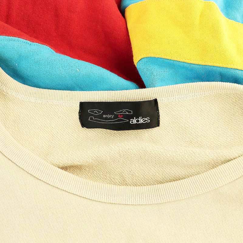 新品未使用タグ付き ALDIES Eyes Big Sweat Brown